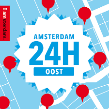 Ook op 26 oktober: 24 H Oost! Ontdek de best bewaarde geheimen van Amsterdam Oost. Bij GWA ben je welkom bij de expositie met letterpress, grafiek en posters. EN: kom een poster drukken!