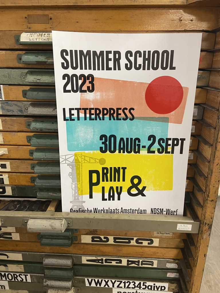 Summerschool Letterpress